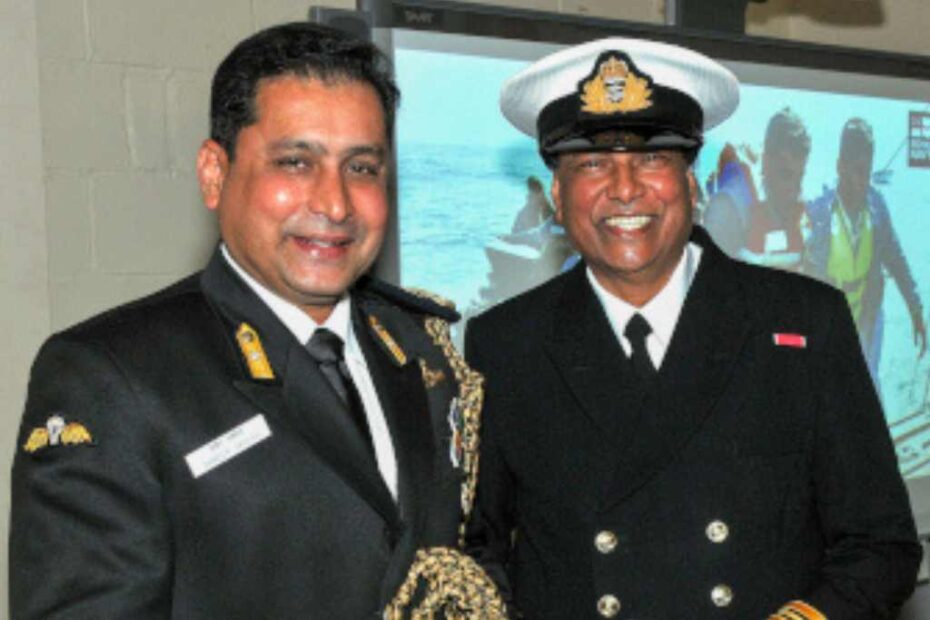 Raj Aggarwal awarded Royal Navy Honorary Commission