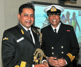 Raj Aggarwal Royal Navy Honorary Commission